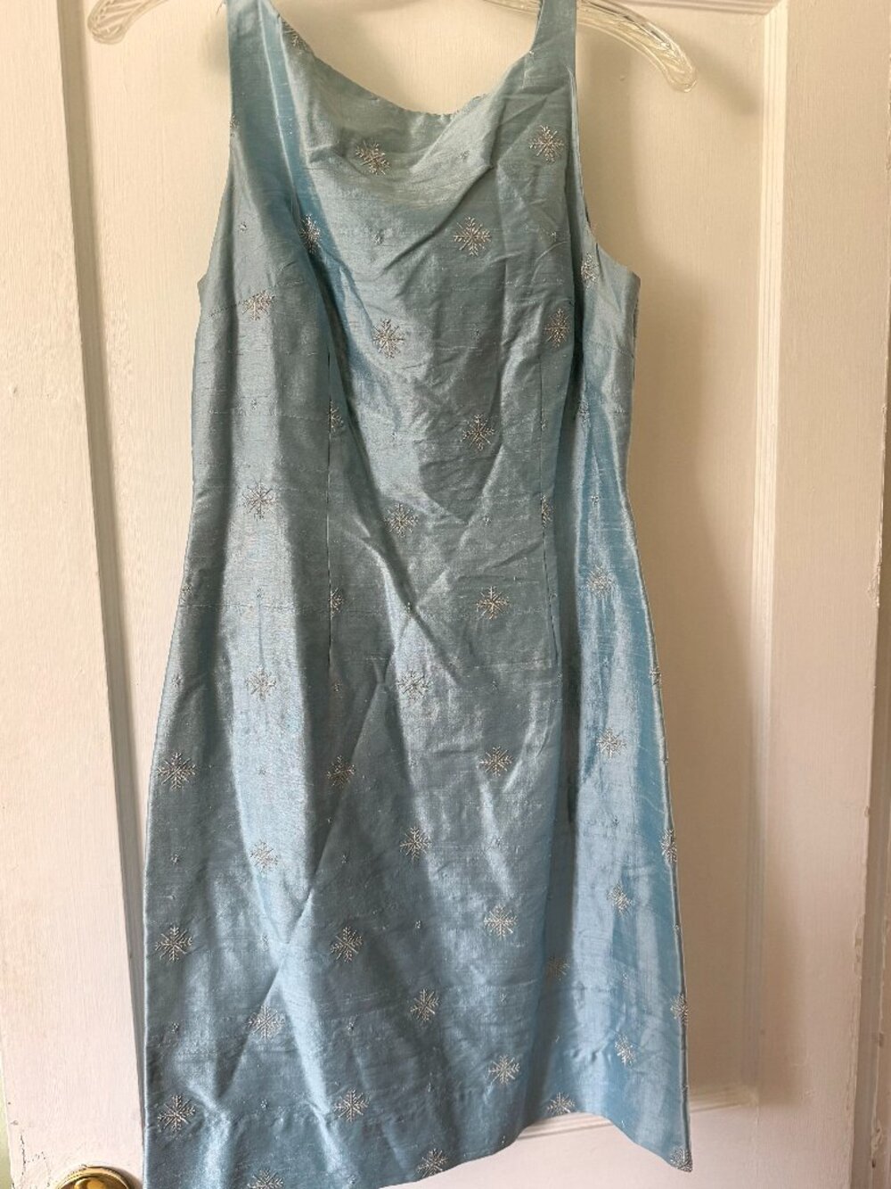 Light Blue Silk Lilly Pulitzer Dress Size 4